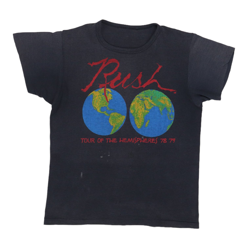 1978 Rush Hemispheres Concert Tour Shirt